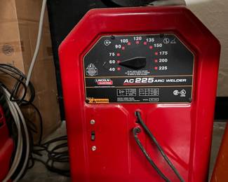 Lincoln Electric 240-Volt / 225-Amp Stick Welder With Helmet