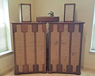 Vintage Bozak B-4000 Floor Speakers – Matched Pair – Rare Find! – Great Sound!