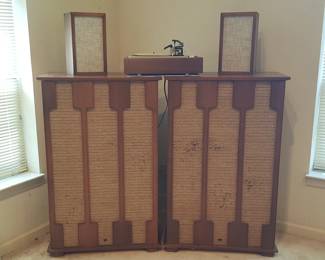 Vintage Bozak R-4000 Floor Speakers – Matched Pair – Rare Find! – Great Sound!