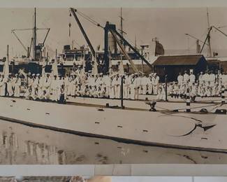 1914 Photo of USN Submarine Fleet