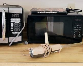 Microwaves and Toaster Oven