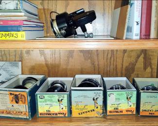 Vintage Reels in the original boxes!