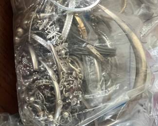Sterling Silver Jewelry to be sold in giant lots.