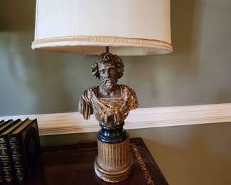 Reliquary Bust Lamp (pair available)