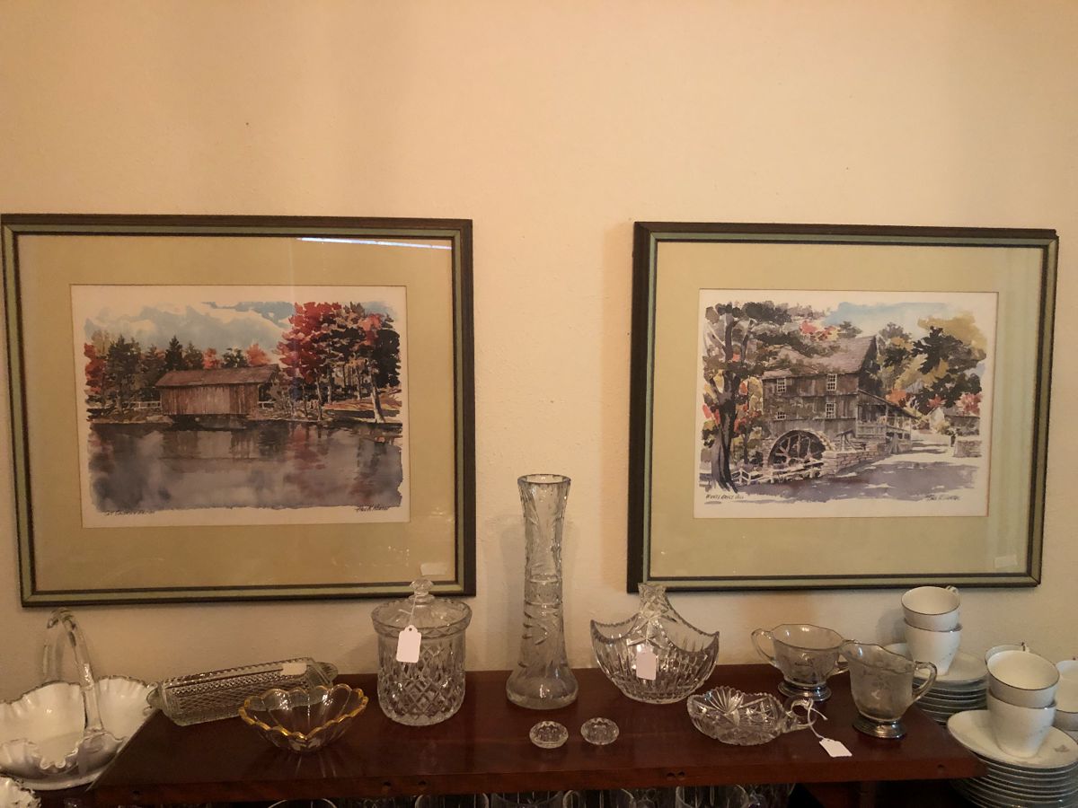 Paul N Norton signed watercolors