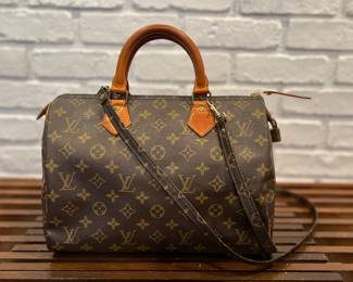 Pristine Vintage Louis Vuitton Speedy 30, Crossbody Strap, Key & Lock~ $895