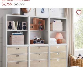 Pottery Barn Callum 3x3 Drawer Cabinet Wall Storage System
Currently Selling For $2,766