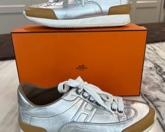 Hermes Sneakers With Box~ $350.00
Size 36