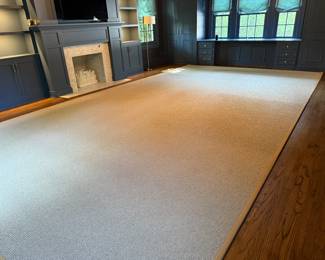 The Perfect Rug Company (Custom)
Sisal & Canvas~ 22x12
Retail Over $4k