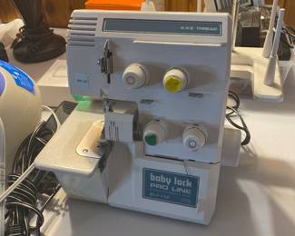 Baby lock sewing machine