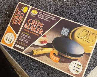 Crepe maker