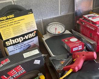 Stop vac, old scale