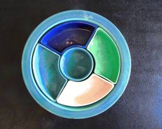 Vintage Fiesta relish tray