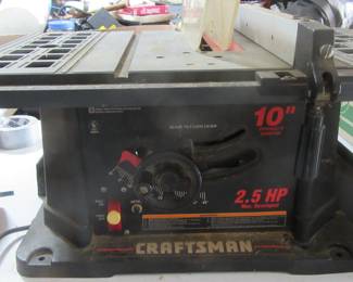 Craftsman table saw