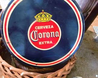 Back of beer tray.