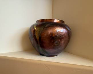Raku pot large