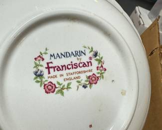 New old stock dish set still in box 