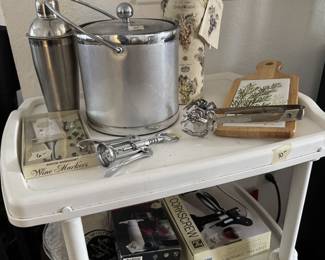 Bar cart items