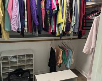 Ladies and men’s clothes