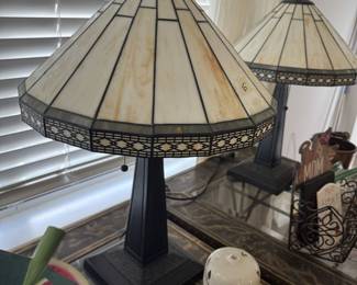 Tiffany style table lamps