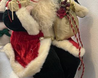 Nice collection of Santas and other Christmas decorations