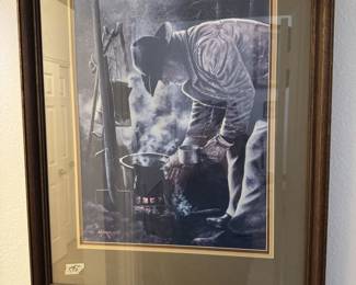 Signed and numbered lithograph art