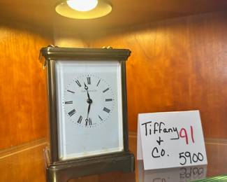 Tiffany & Co Clock