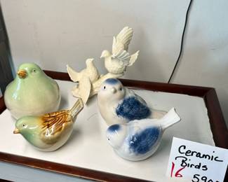 Ceramic Birds
