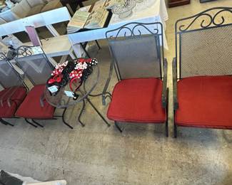 Patio Set, 4 Chairs and and Table