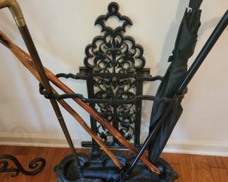Victorian Cast Iron Umbrella Holder