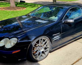 05 Mercedes SL55 AMG Supercharged V8 Convertible 120000 miles. Lots of high performance engine upgrades
ONE OWNER
