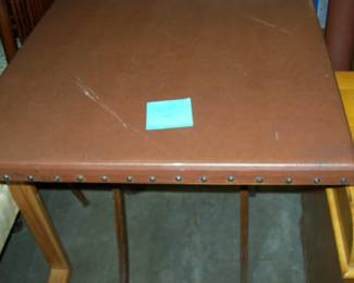 Vintage Puzzle Table