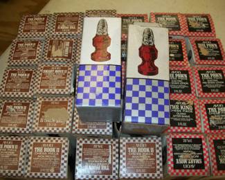 Full Set Avon Chess Pieces