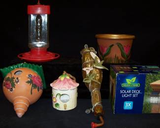 Hummingbird Feeders         Bird Houses