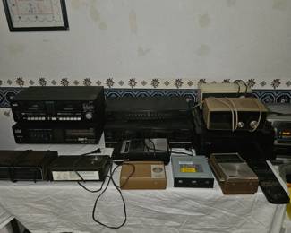 Pioneer and sears amp and equalizer