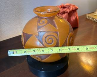 Degue French cameo glass vase $400