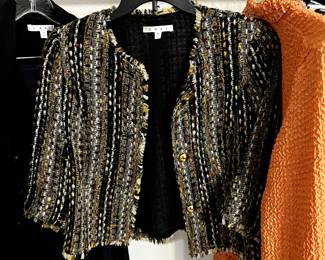Lots of clothing including vintage and modern.