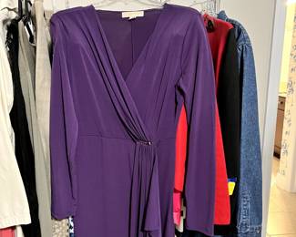 Lots of clothing including vintage and modern.