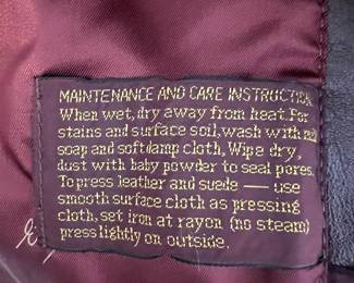 Genuine leather jacket in great condition.