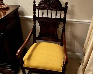 Dining chairs.