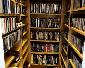 CDs from every style of music.
