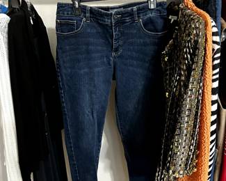 Lots of clothing including vintage and modern.