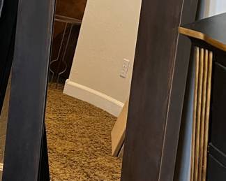 Rectangular Metal Framed Mirror