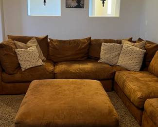 Sectional w Ottoman
