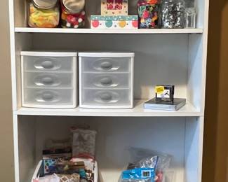 Art/Craft/Scrapbooking Supplies, Bookcase