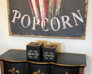 Movie Theater Art, Accent Chest w/ Drawers