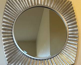Silver Wall Mount Mirror