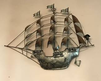 Metal ship