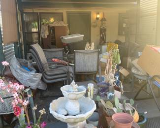 We have some work to do here on the back patio