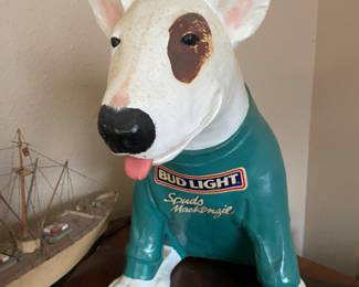 Spuds McKenzie Bud Light Beer light